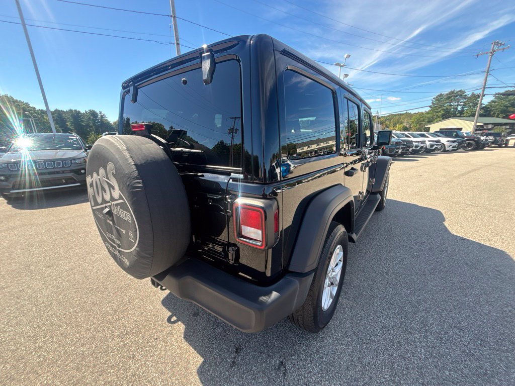 Certified 2023 Jeep Wrangler Unlimited Sport w/ Sun And Sound Package AWD/4WD image 5