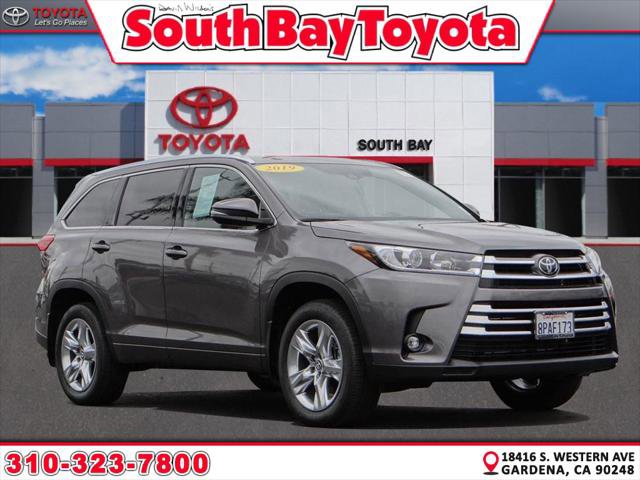 Certified 2019 Toyota Highlander Limited