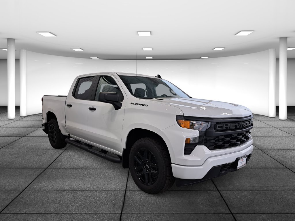 New 2026 Chevrolet Silverado 1500 Custom w/ Turbomax Blackout Package RWD image 3