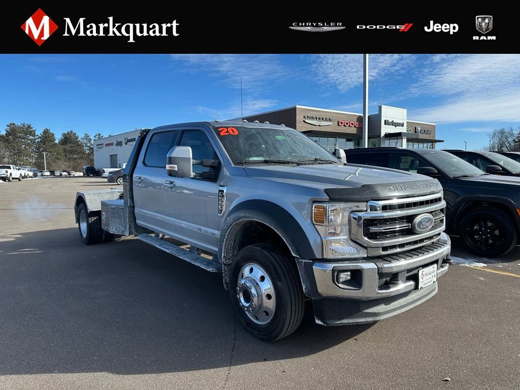 Used 2020 Ford F550 4x4 Crew Cab Super Duty w/ Lariat Value Package