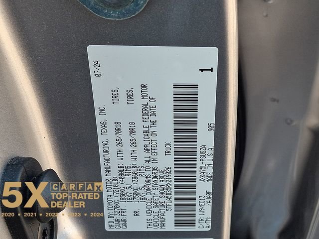 Certified 2024 Toyota Tundra SR5 w/ SR5 Premium Package image 33