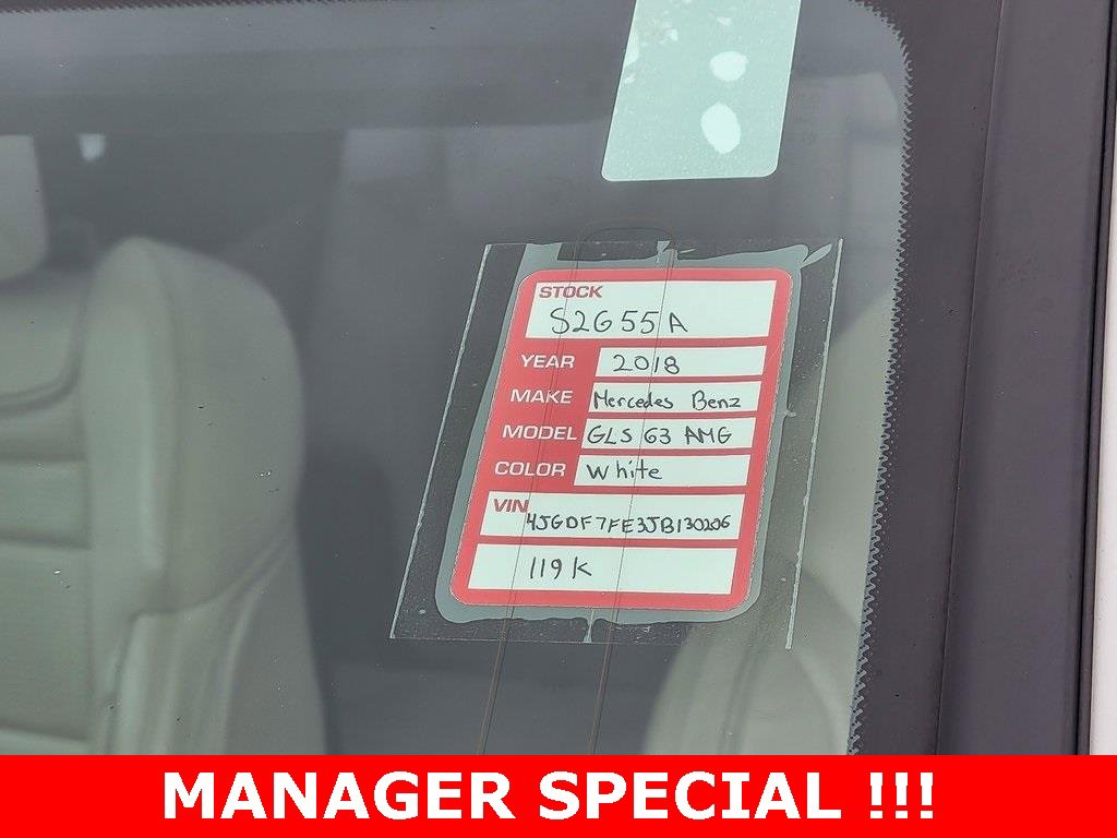 Used 2018 Mercedes-Benz GLS 63 AMG 4MATIC image 17