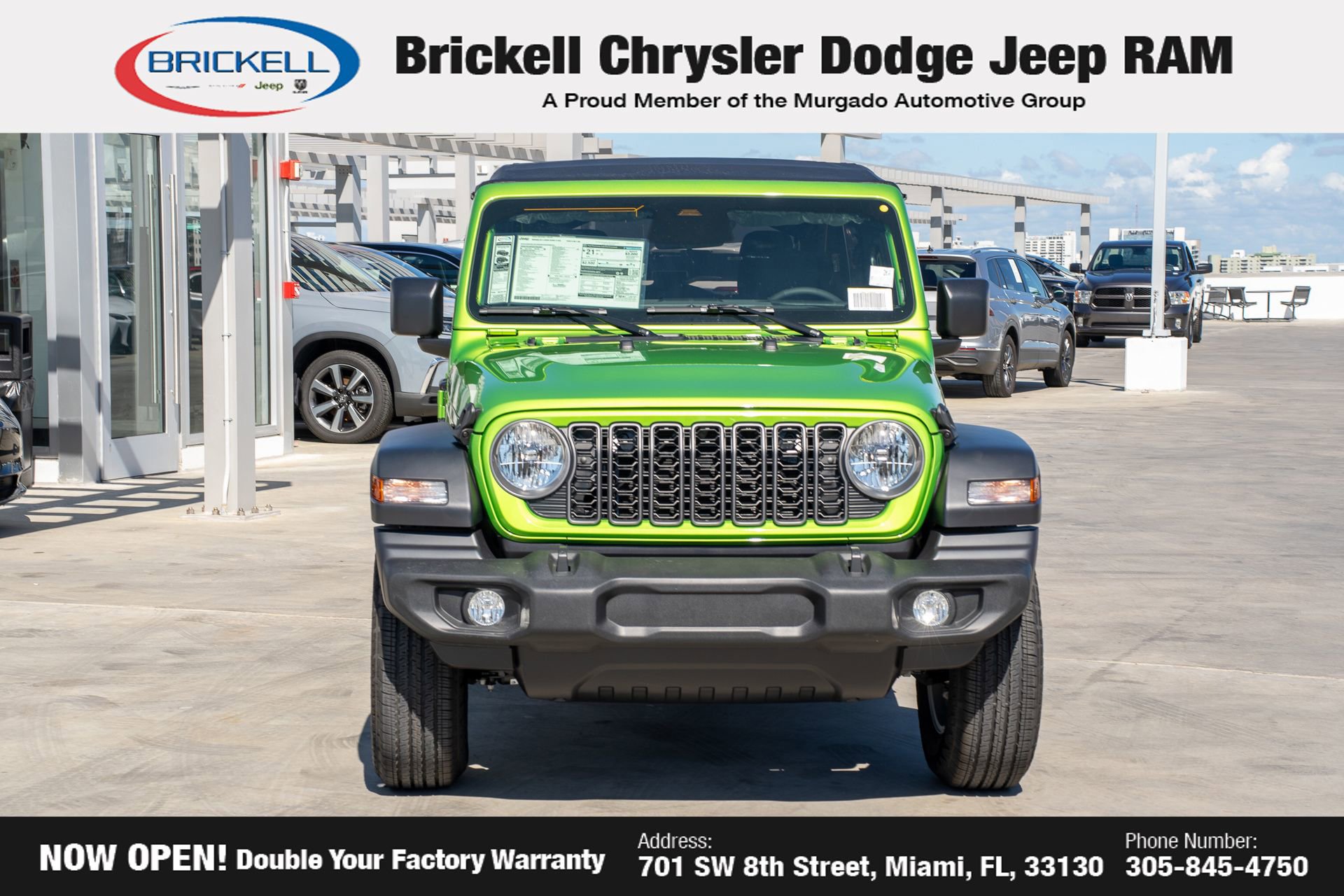 New 2025 Jeep Wrangler Sport S image 2