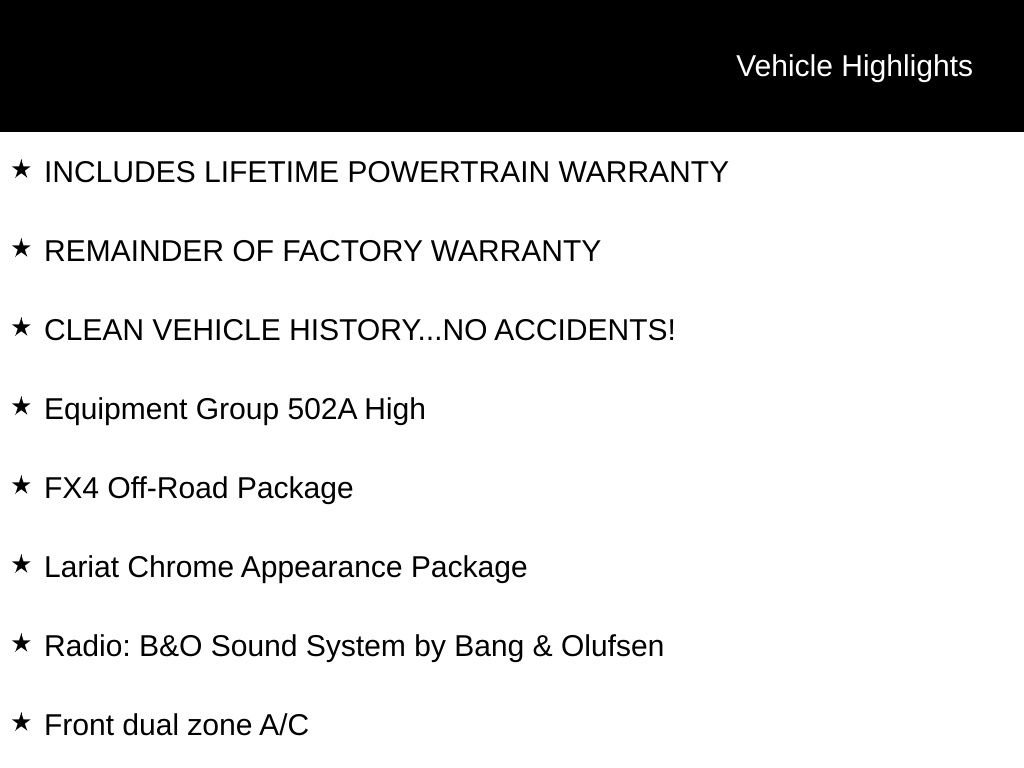 Used 2022 Ford F150 Lariat w/ Equipment Group 502A High image 10