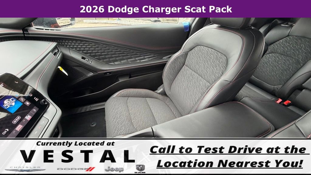 New 2026 Dodge Charger Scat Pack w/ Blacktop Package AWD/4WD image 28