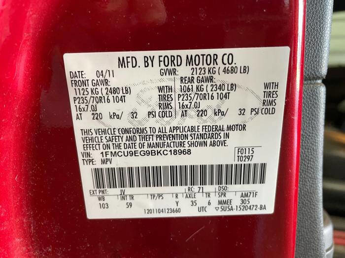 Used 2011 Ford Escape Limited image 33