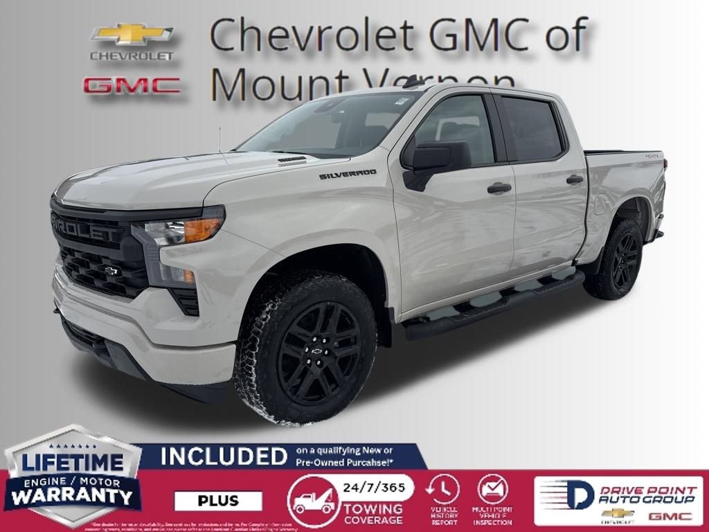 New 2026 Chevrolet Silverado 1500 Custom w/ Turbomax Blackout Package