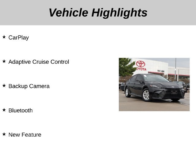 Used 2025 Toyota Camry LE w/ Convenience Package FWD image 5