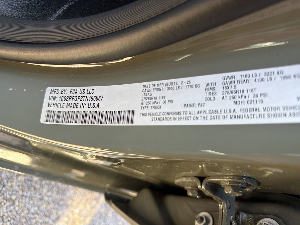 New 2026 RAM 1500 Tradesman image 35