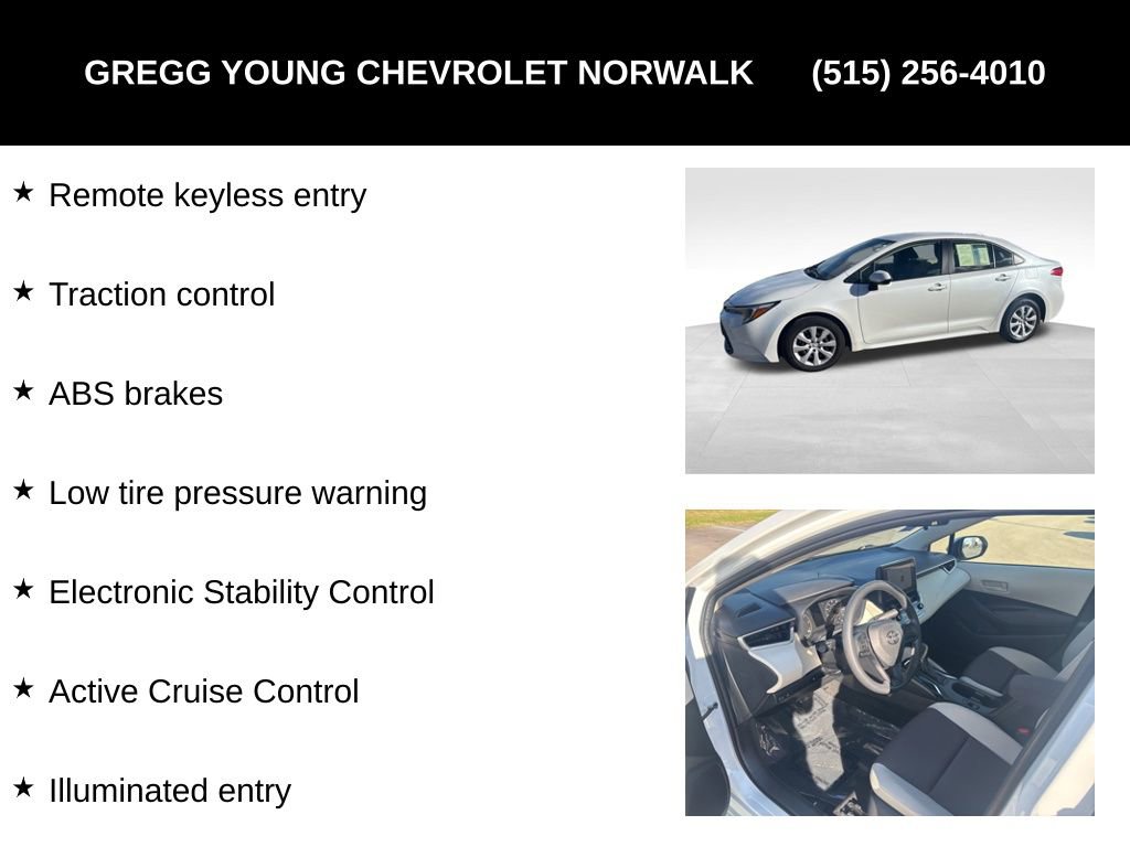 Used 2024 Toyota Corolla LE image 7