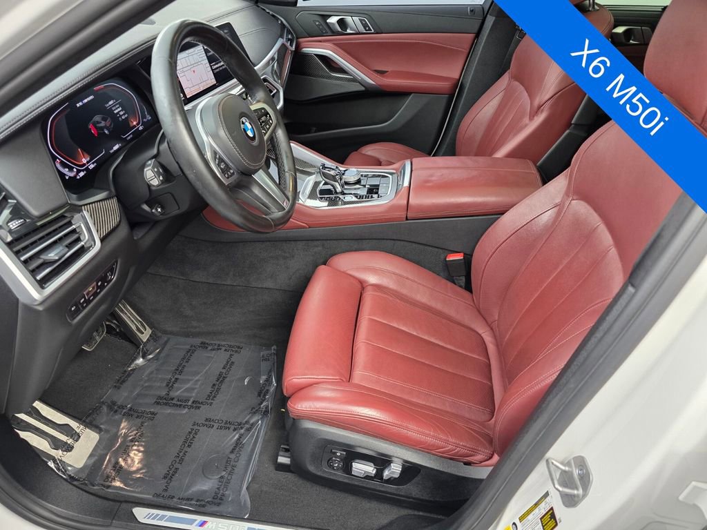 Used 2021 BMW X6 M50i w/ Premium Package image 9