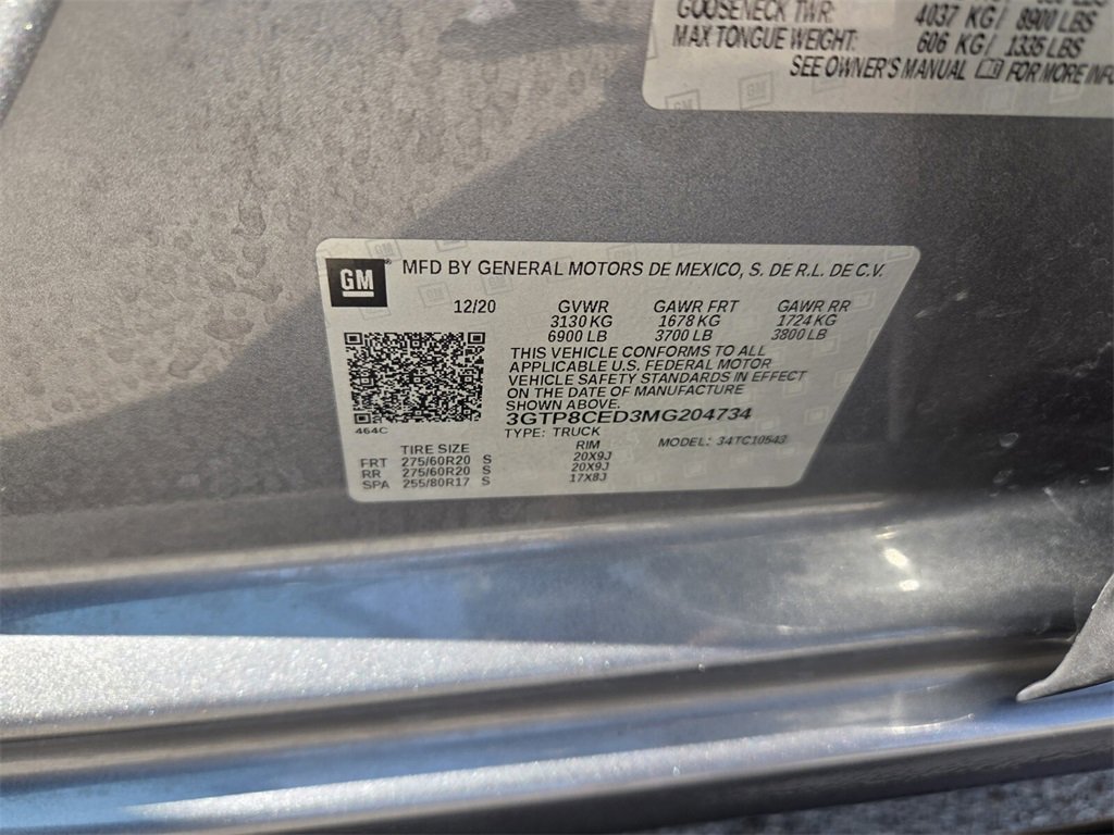 Used 2021 GMC Sierra 1500 Elevation w/ Preferred Package image 20