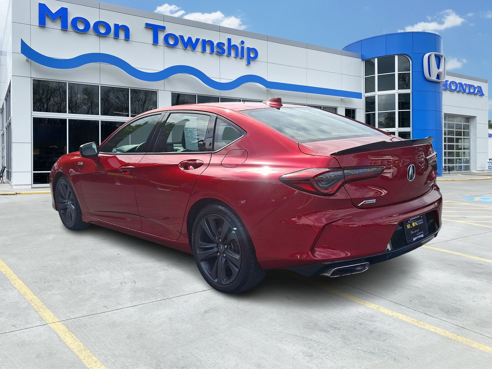 Used 2023 Acura TLX w/ A-SPEC Package AWD/4WD image 4