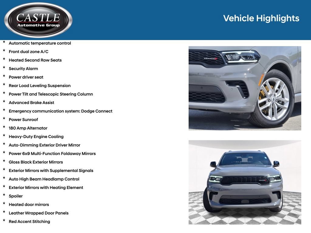 Used 2026 Dodge Durango GT AWD/4WD image 16