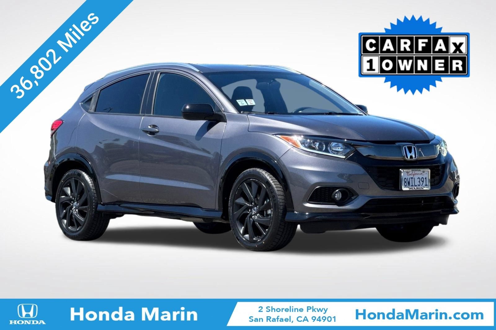 Used 2021 Honda HR-V Sport image 1