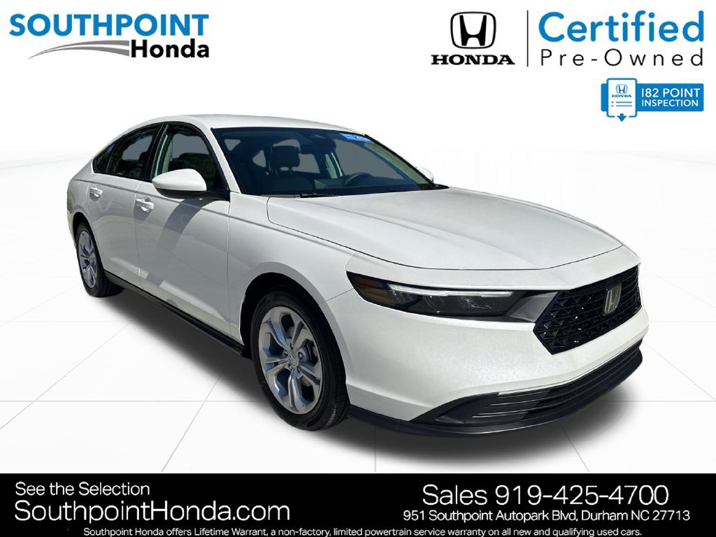 Certified 2026 Honda Accord LX image 1