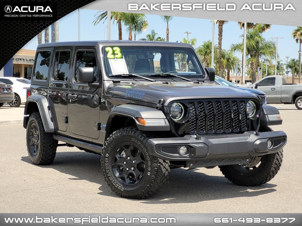 Used 2023 Jeep Wrangler Unlimited w/ 8.4" Radio Group