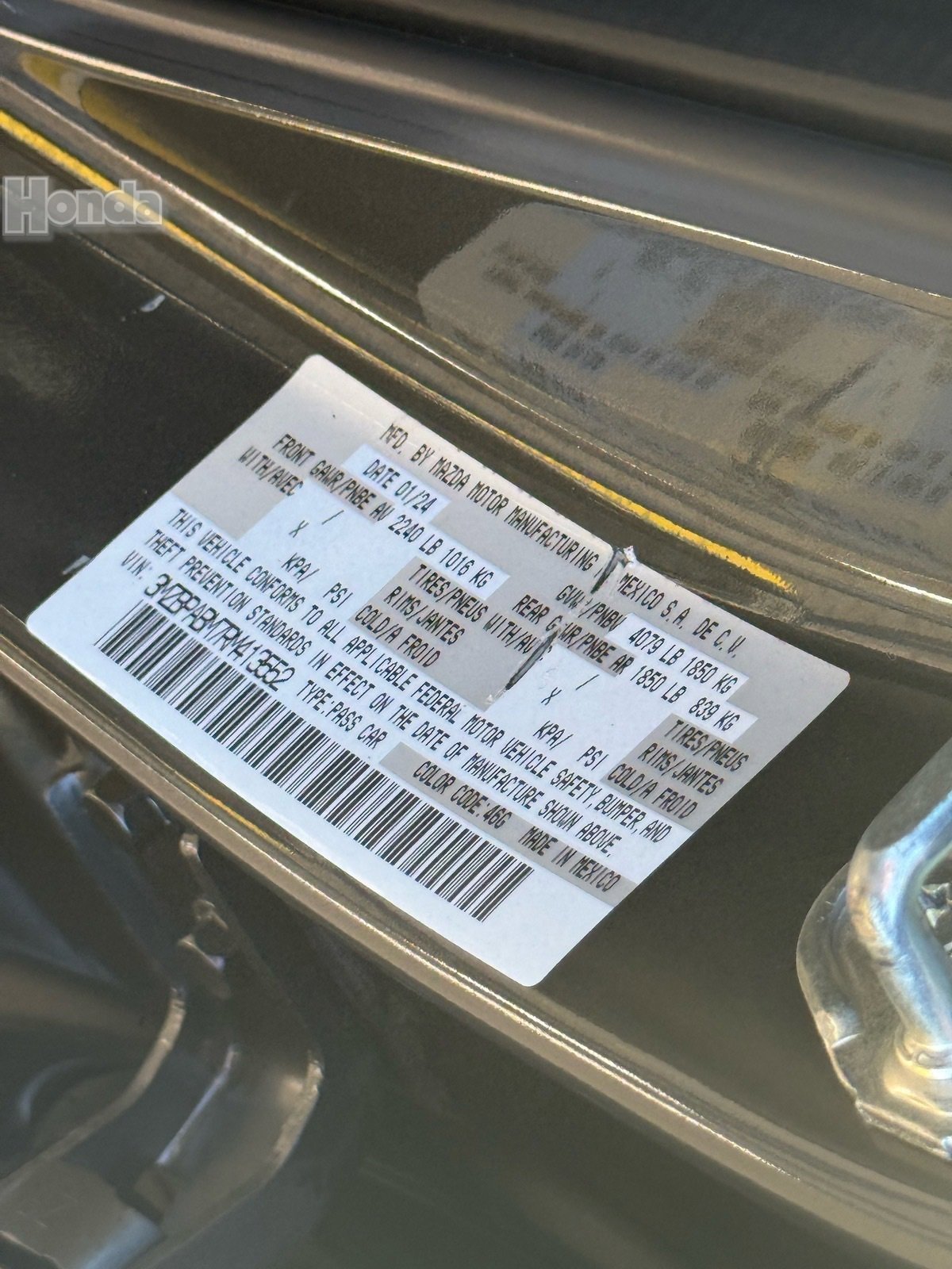 Used 2024 MAZDA MAZDA3 s image 33