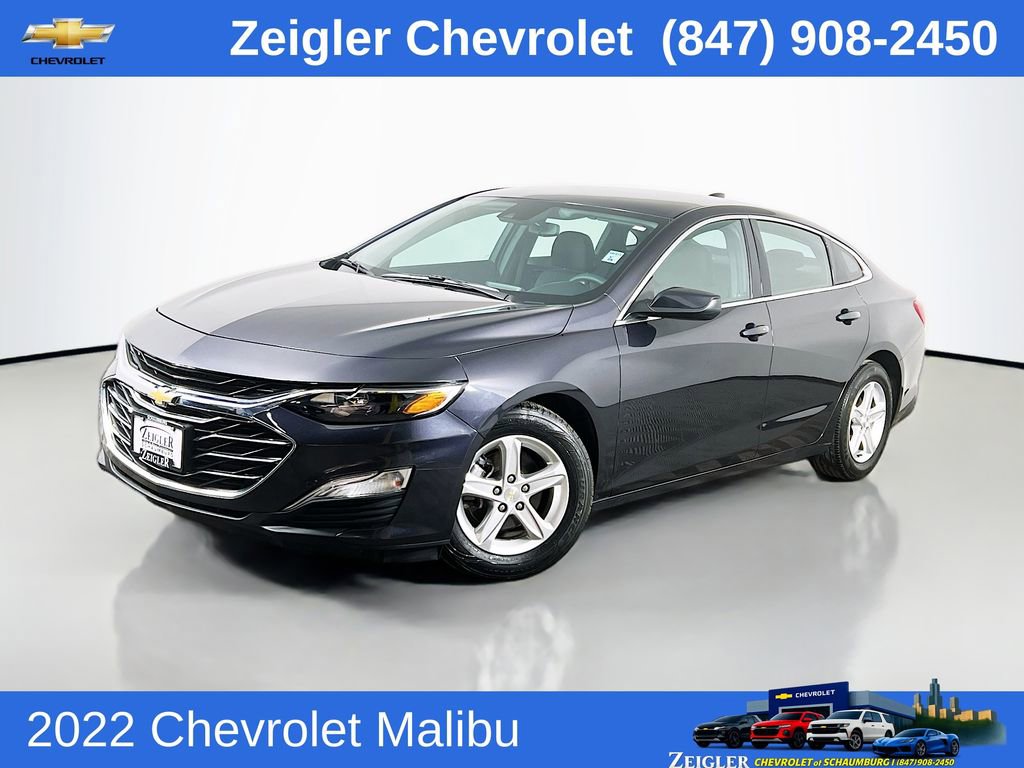Used 2022 Chevrolet Malibu LS w/ Driver Confidence Package II FWD image 1