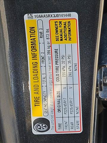 Used 2018 Cadillac ATS 2.0T Sedan RWD image 28
