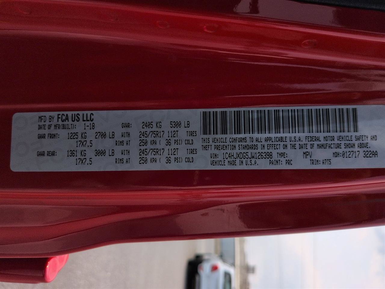 Used 2018 Jeep Wrangler Unlimited Sport S AWD/4WD image 35