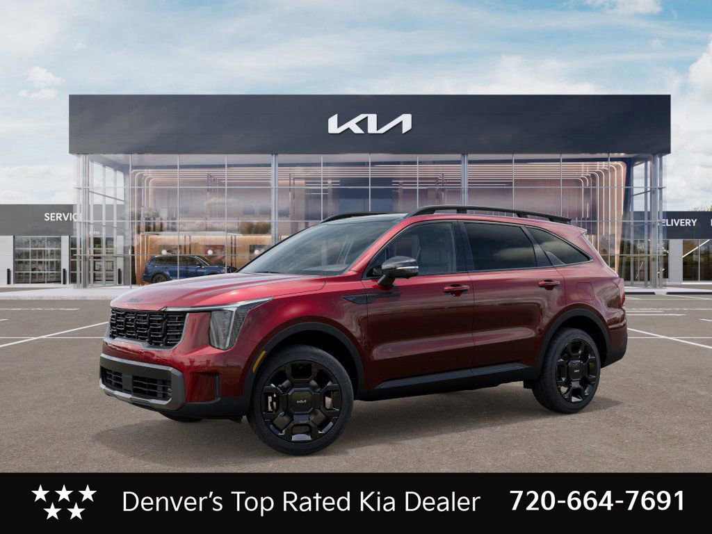 New 2025 Kia Sorento SX Prestige w/ Olive Brown Leather Package image 3