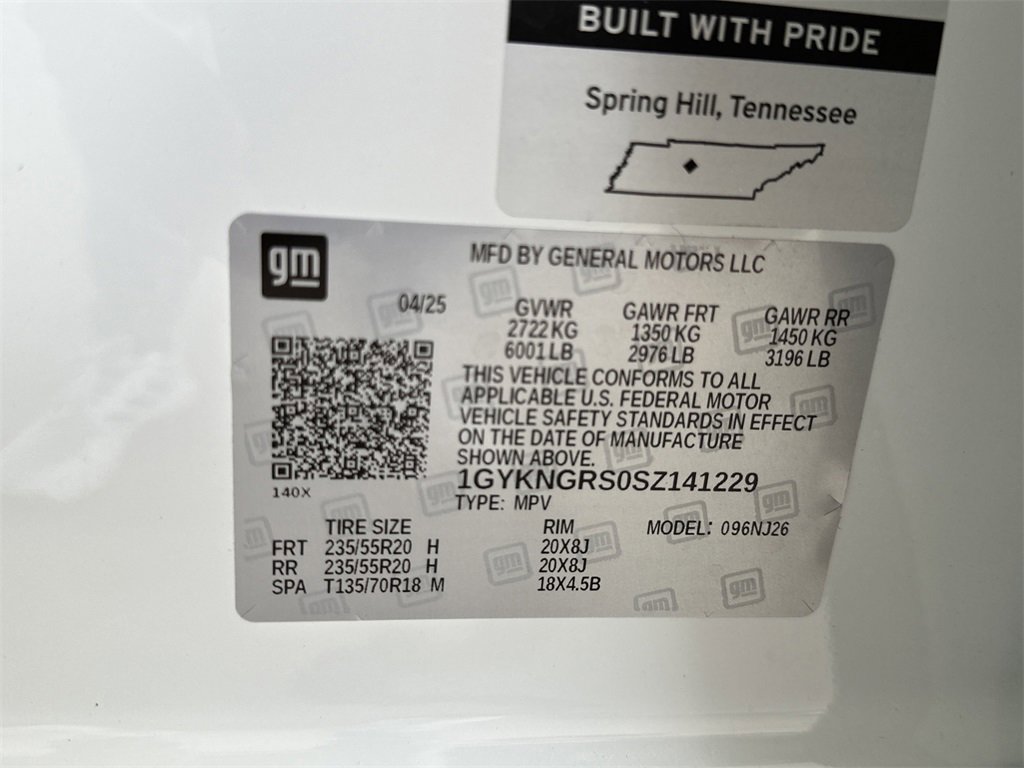 New 2025 Cadillac XT5 Sportv w/ Technology Package image 40