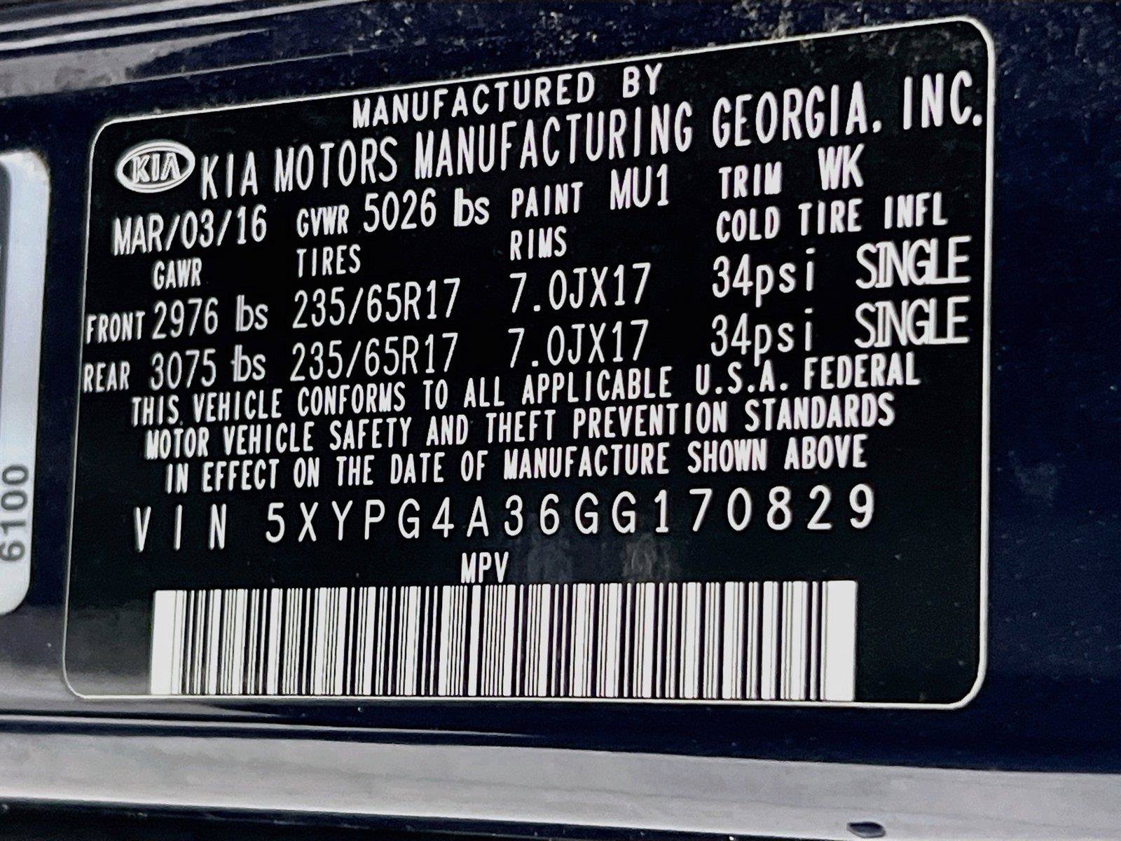 Used 2016 Kia Sorento FWD image 21