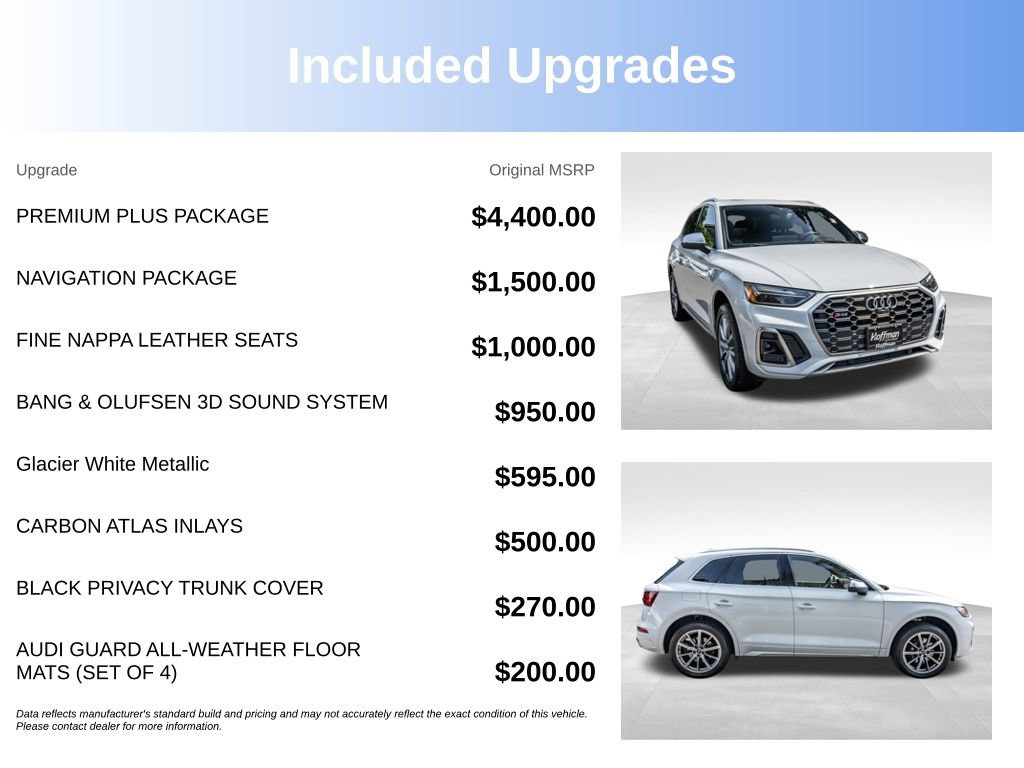 Used 2021 Audi SQ5 Premium Plus w/ Premium Plus Package AWD/4WD image 4