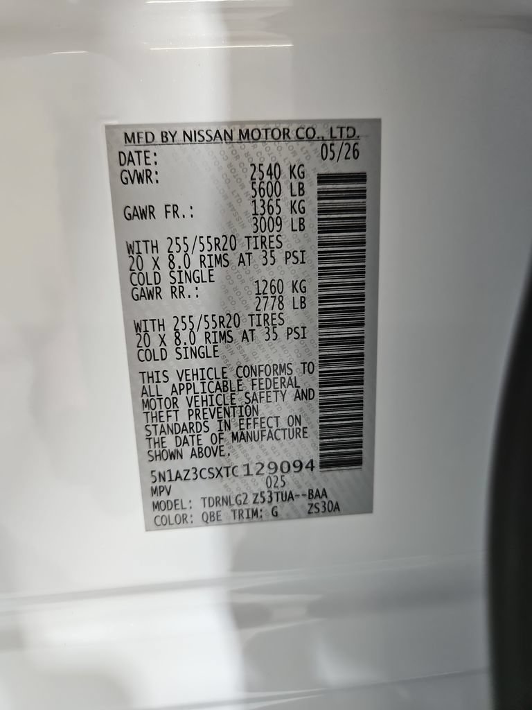 New 2026 Nissan Murano SL AWD/4WD image 31