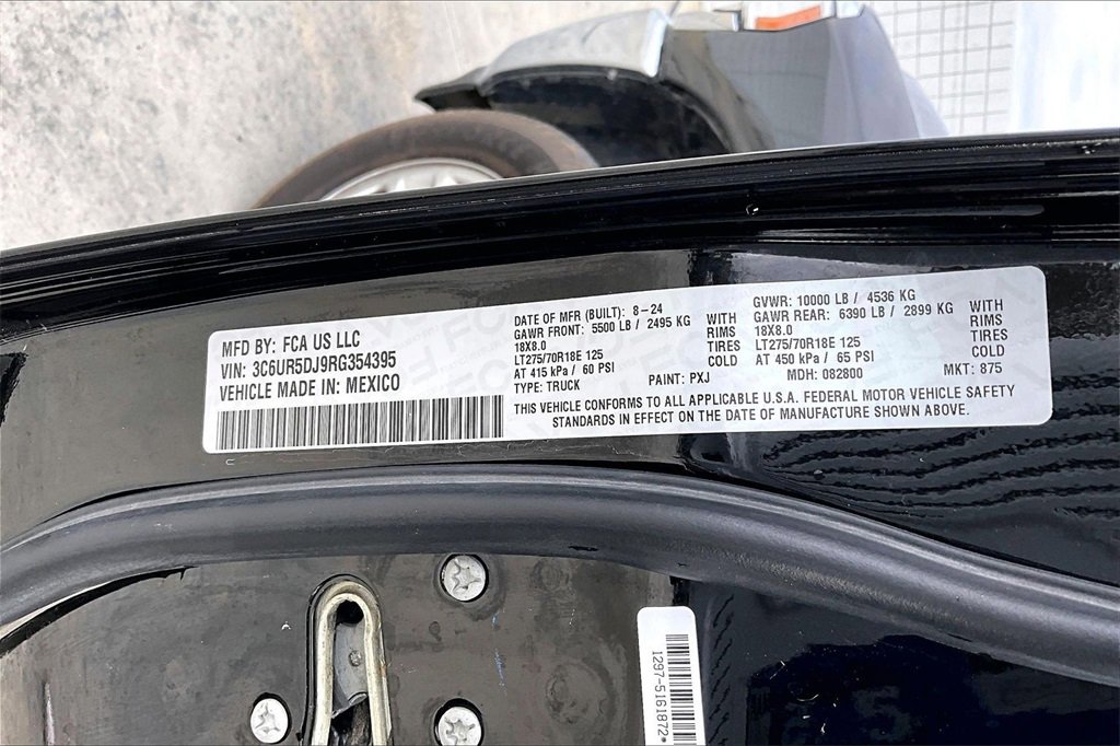 Certified 2024 RAM 2500 Big Horn w/ Bed Utility Group image 37