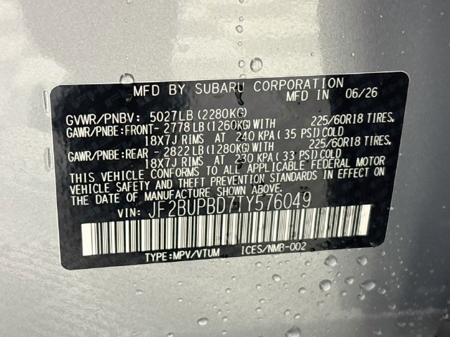 New 2026 Subaru Outback Premium AWD/4WD image 32