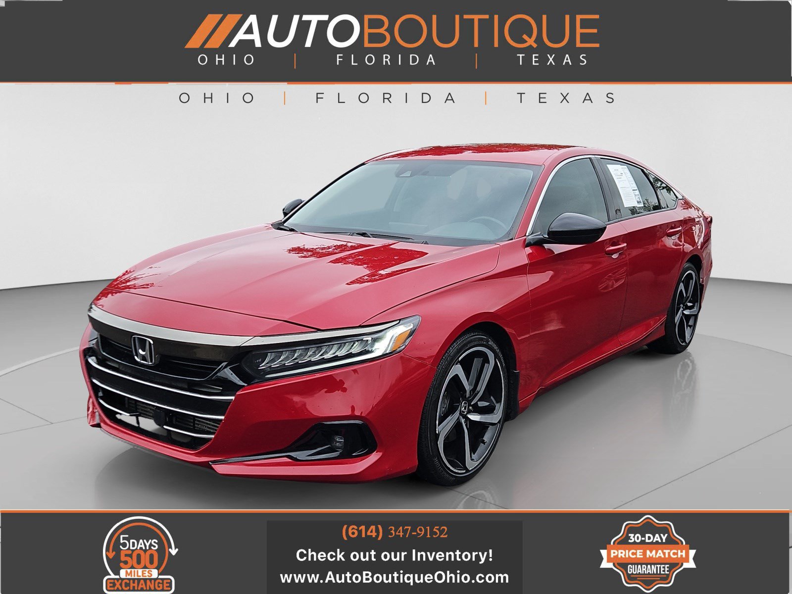 Used 2021 Honda Accord Sport Special Edition