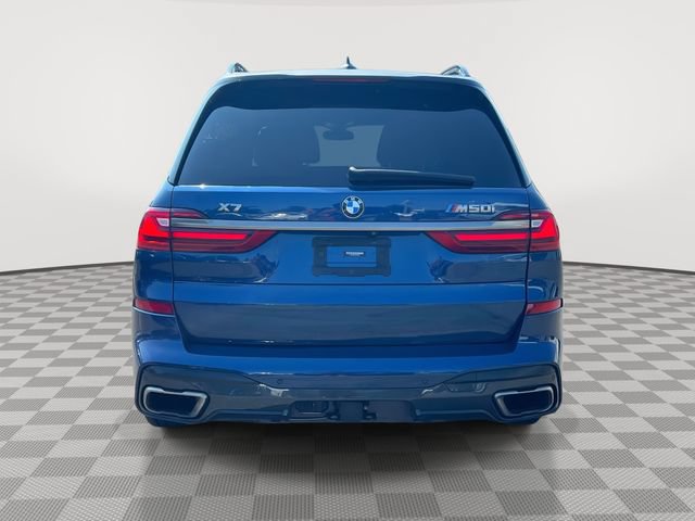 Used 2020 BMW X7 M50i w/ Dynamic Handling Package AWD/4WD image 7
