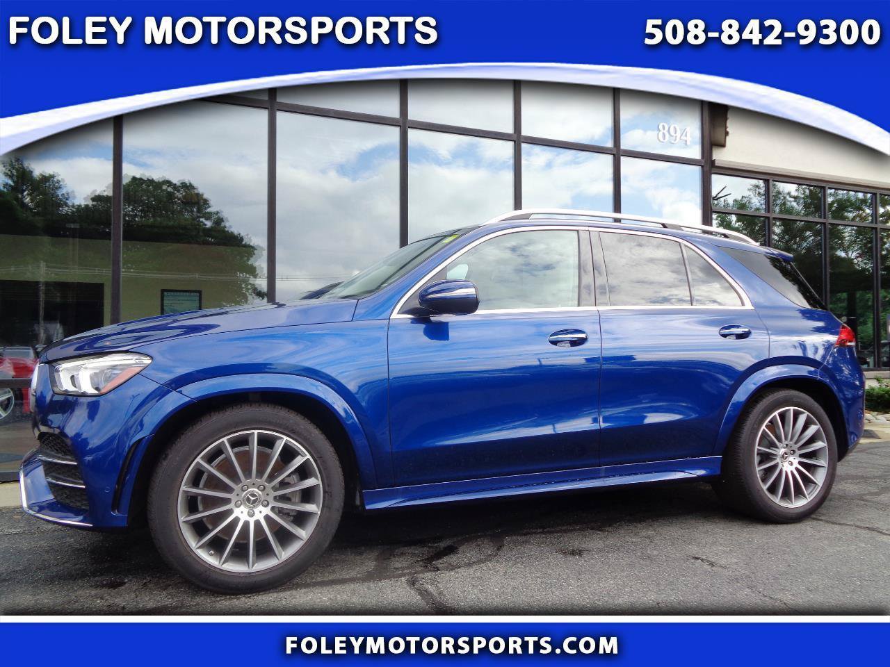 Used 2021 Mercedes-Benz GLE 450 4MATIC w/ AMG Line Exterior image 1