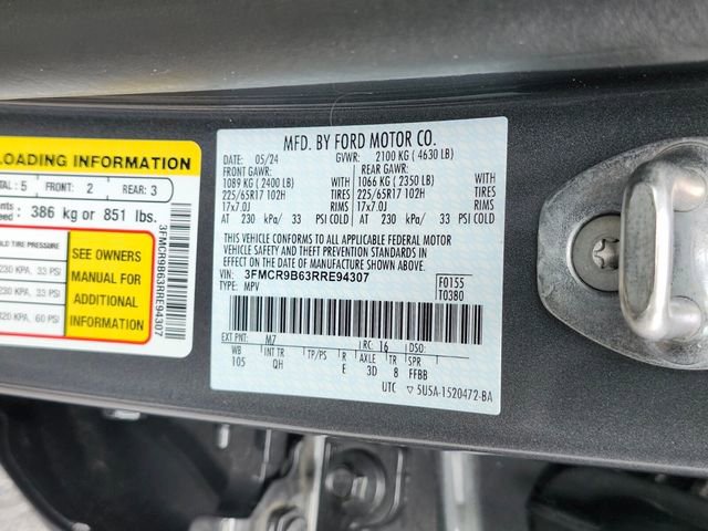 Certified 2024 Ford Bronco Sport Big Bend w/ Convenience Package AWD/4WD image 33