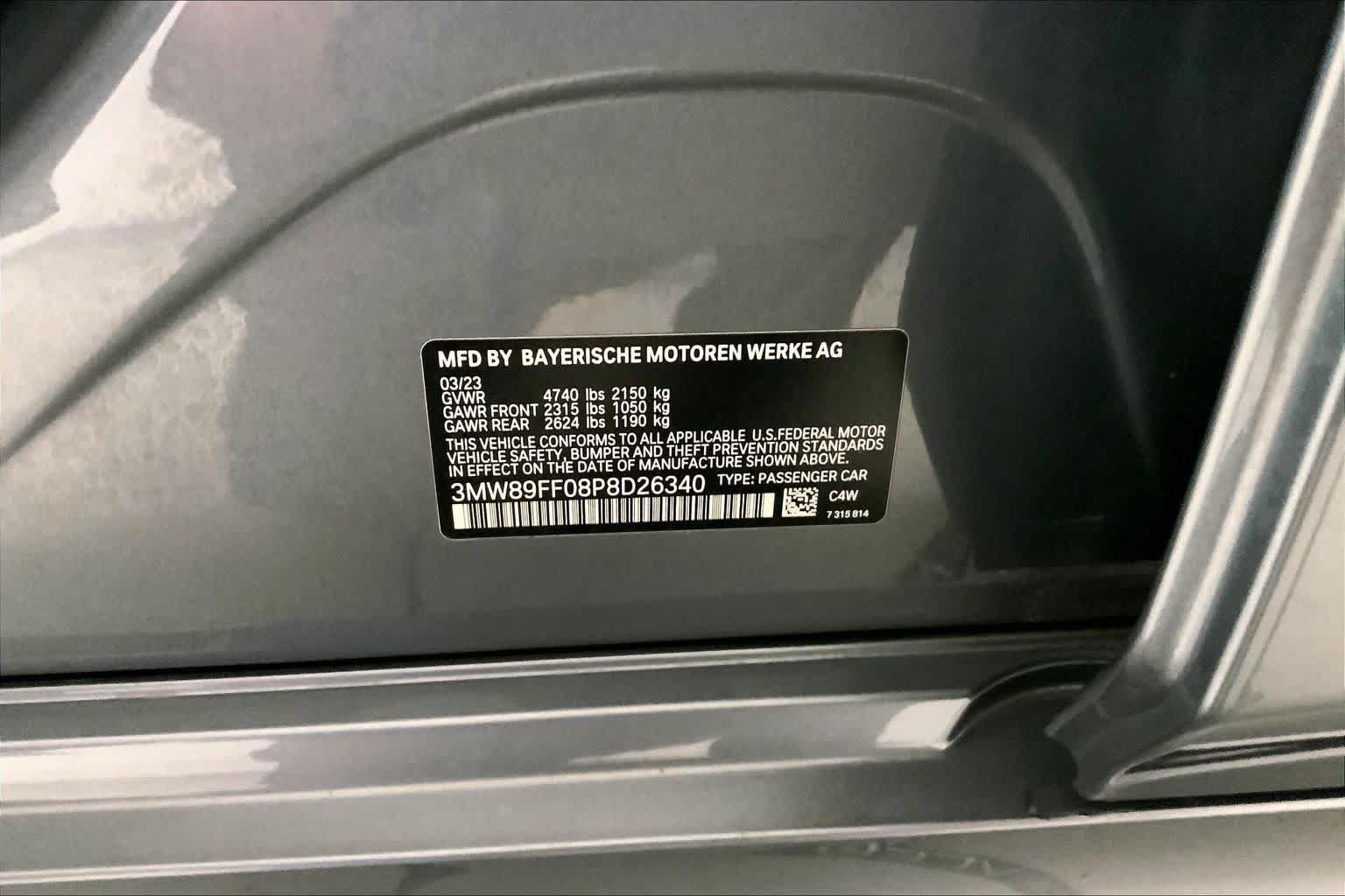 Certified 2023 BMW 330i xDrive Sedan w/ M Sport Package AWD/4WD image 36