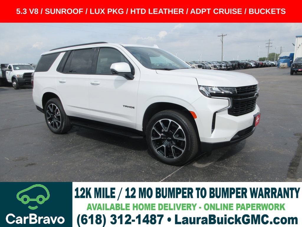 Certified 2023 Chevrolet Tahoe RST w/ Luxury Package AWD/4WD image 1