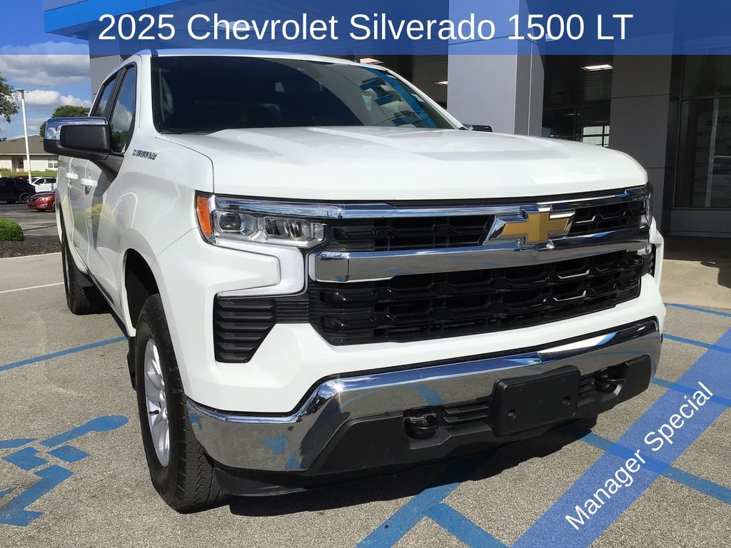 Used 2025 Chevrolet Silverado 1500 LT w/ Work Truck Package AWD/4WD image 3
