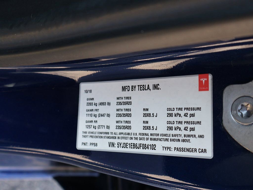 Used 2018 Tesla Model 3 Performance image 52