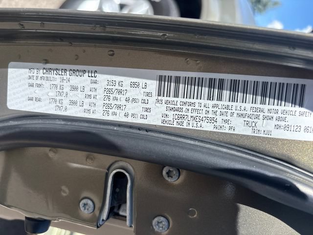 Used 2014 RAM 1500 Outdoorsman AWD/4WD image 9
