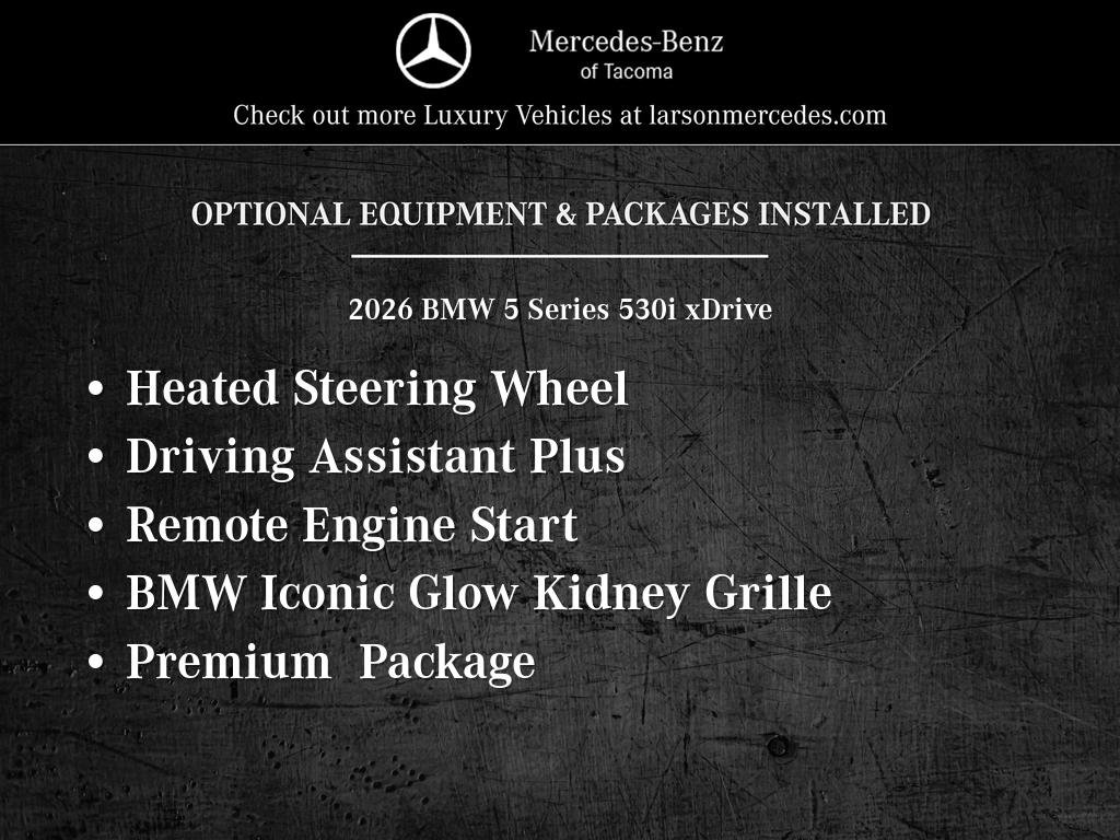 Used 2026 BMW 530i xDrive w/ Premium Package image 4