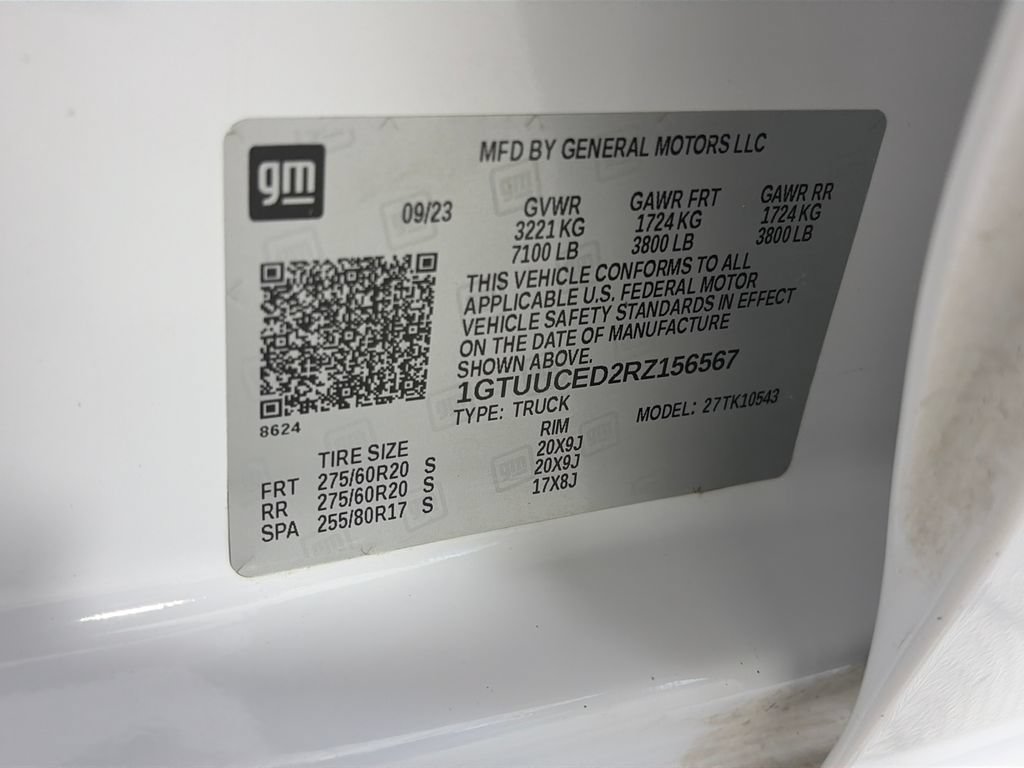 Used 2024 GMC Sierra 1500 Elevation w/ X31 Off-Road Package AWD/4WD image 9