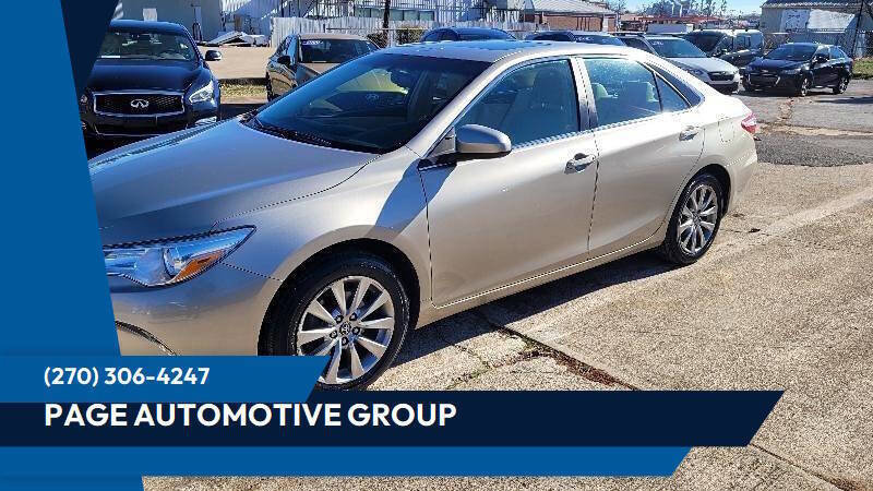 Used 2016 Toyota Camry XLE w/ Moonroof Package