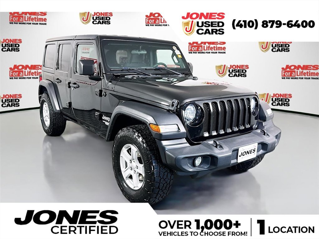 Used 2019 Jeep Wrangler Unlimited Sport S AWD/4WD image 1