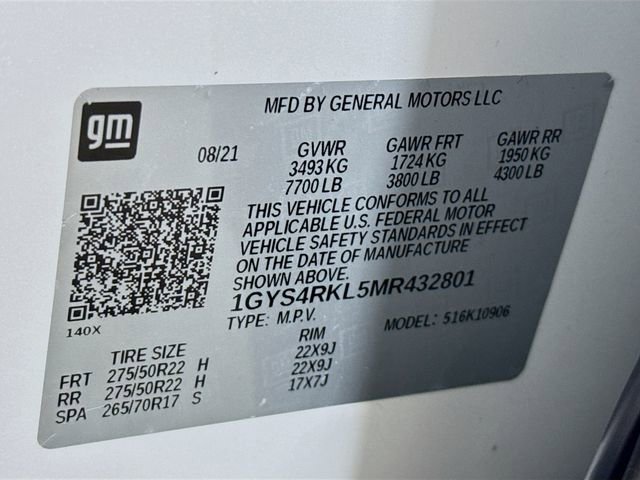 Used 2021 Cadillac Escalade ESV Sport Platinum w/ LPO, ONYX Package image 33