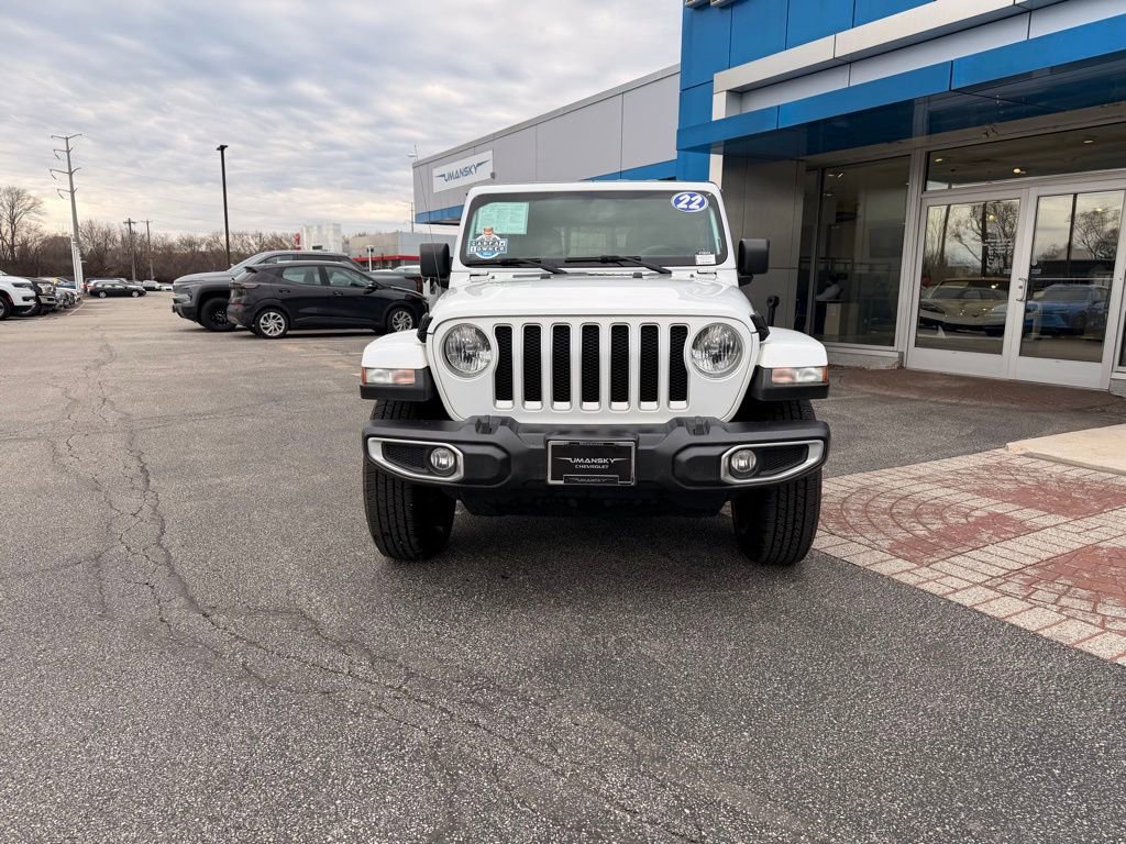 Used 2022 Jeep Wrangler Unlimited Sahara image 2