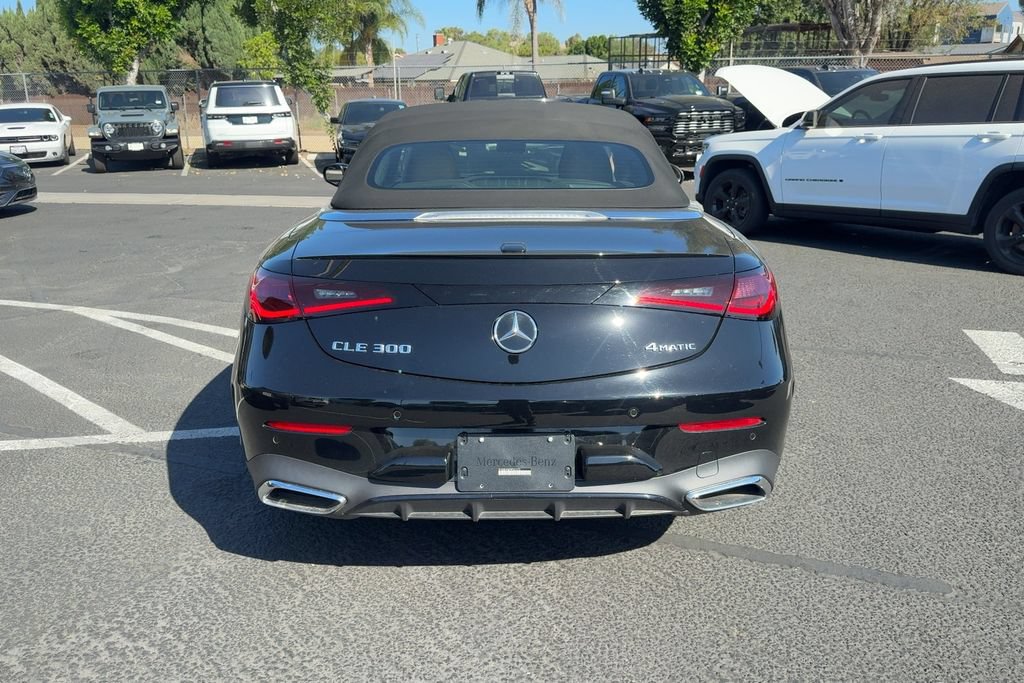 Used 2024 Mercedes-Benz CLE 300 4MATIC Cabriolet w/ Night Package image 7