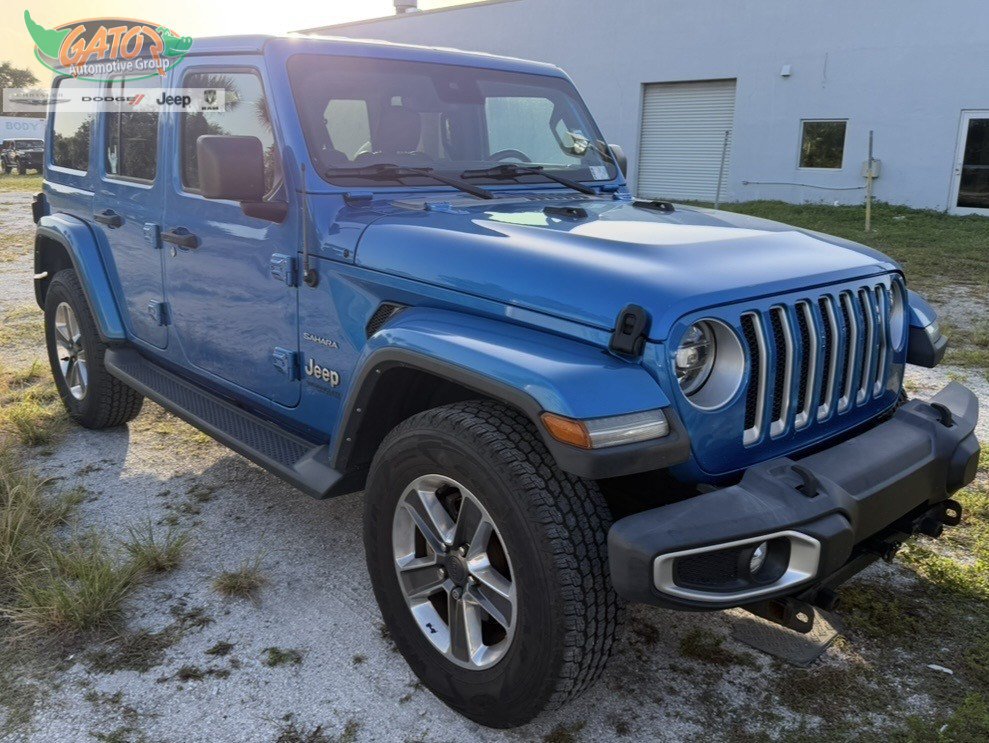 Used 2022 Jeep Wrangler Unlimited Sahara w/ LED Lighting Group