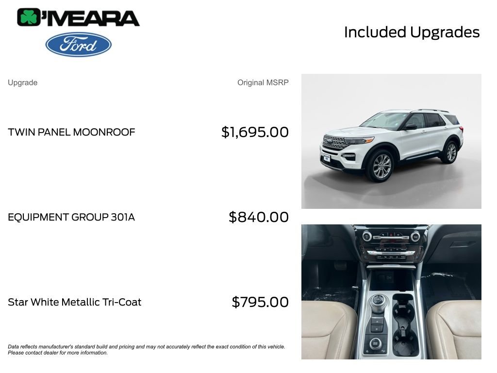 Used 2023 Ford Explorer Limited w/ Equipment Group 301A image 4